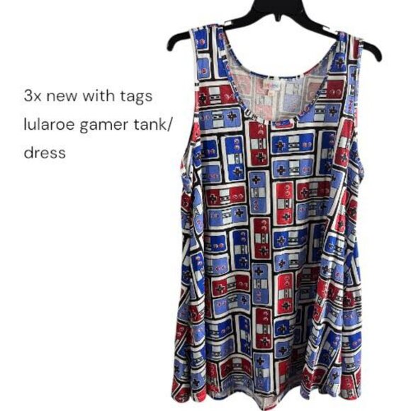 3x new with tags lularoe gamer fun top or dress - Picture 1 of 1